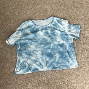 Tie dye crop top